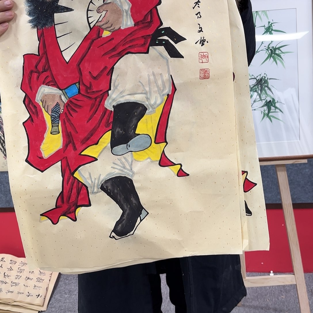国画国画作品多次在国内外