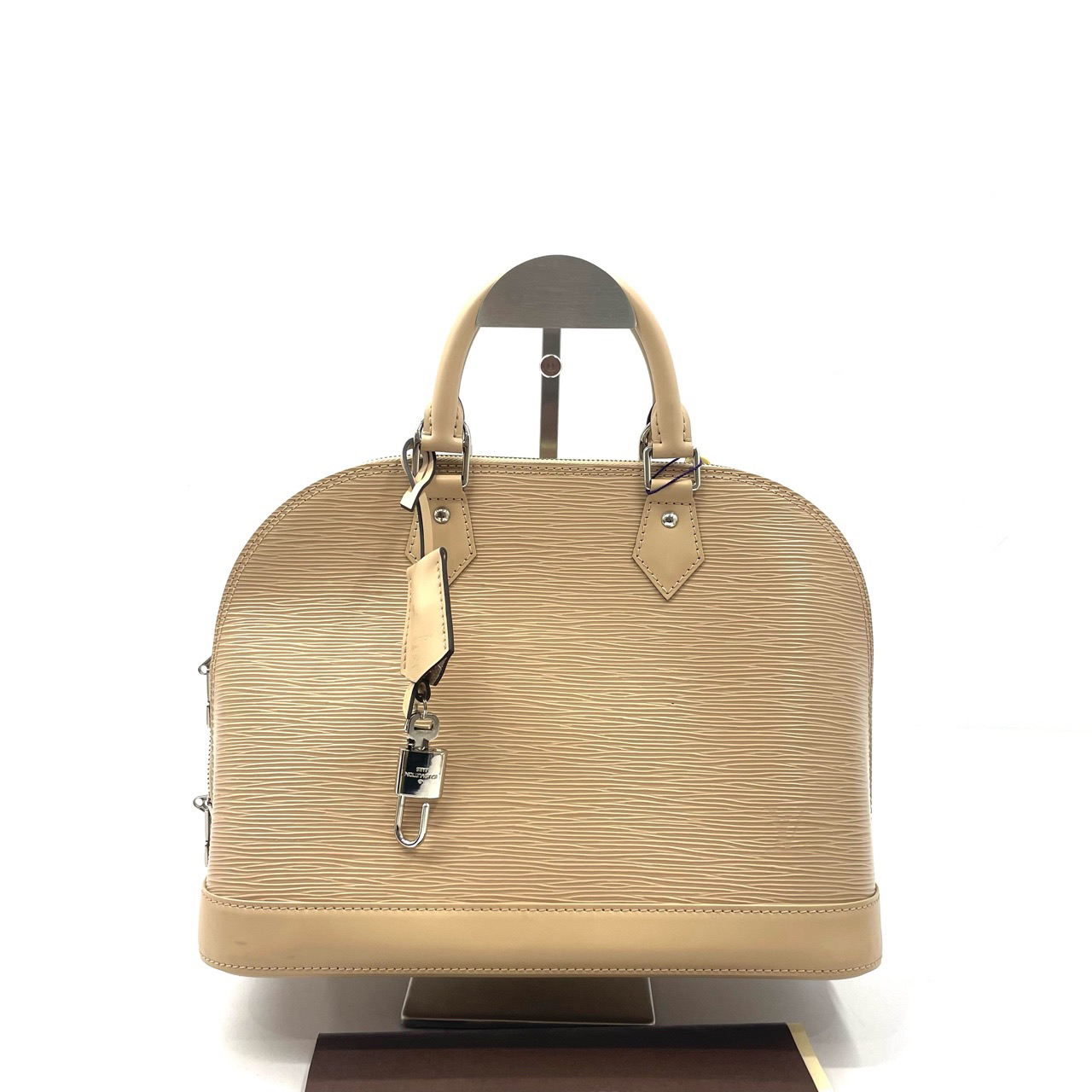 95新 LV 经典水波纹贝壳包手提包