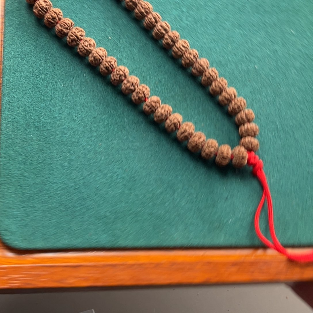 毛***习金刚菩提吊坠凹底梅花8.5