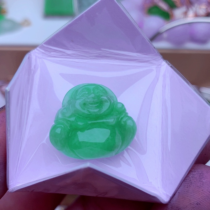 正***翡翠未镶嵌吊坠(不含链)