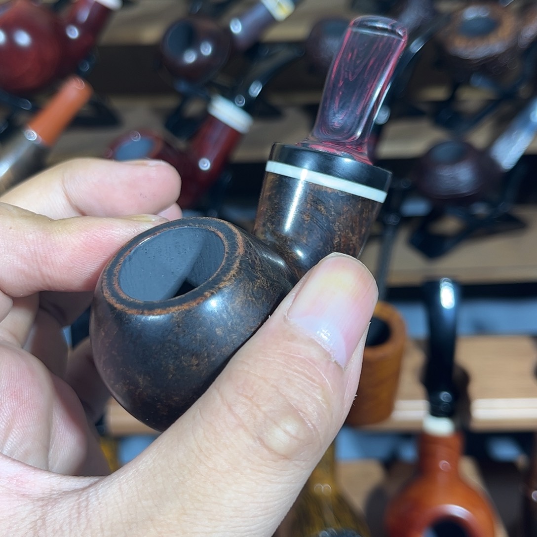 石楠木苹果空腔烟斗