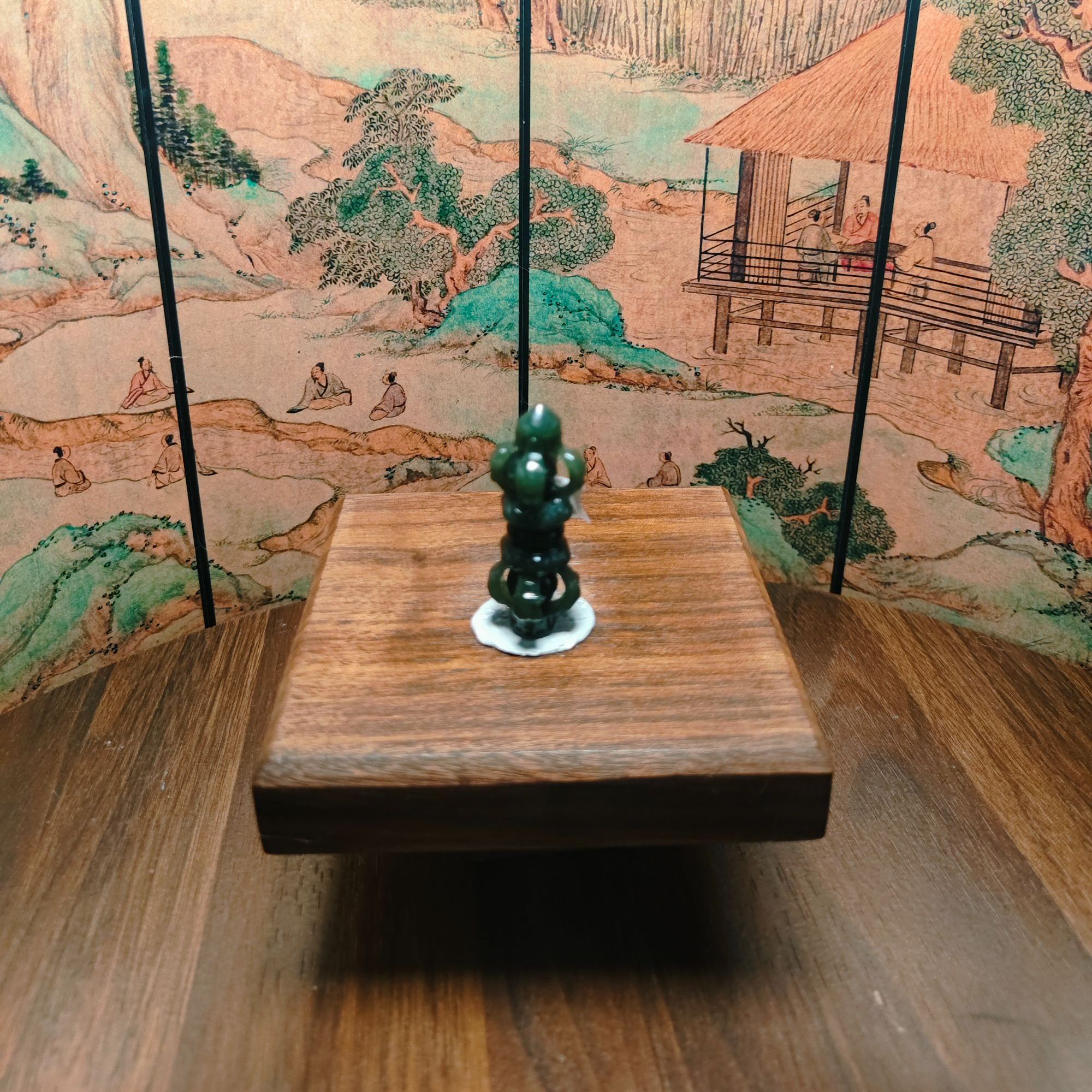 H和田玉降魔杵吊坠0781