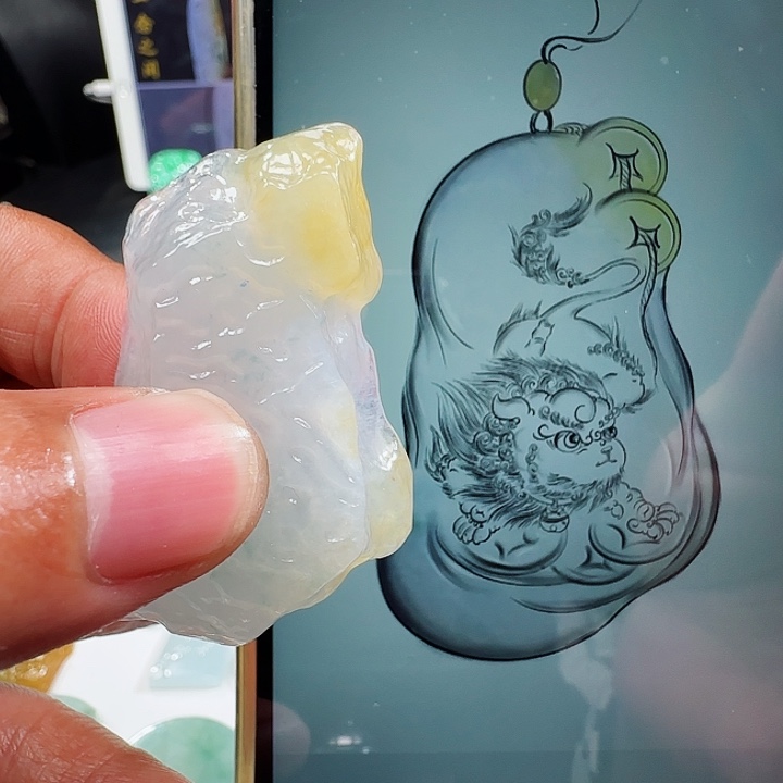 定制翡翠未镶嵌翡翠首饰