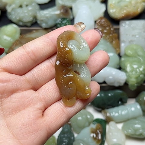 和田玉颈饰未镶嵌（**）