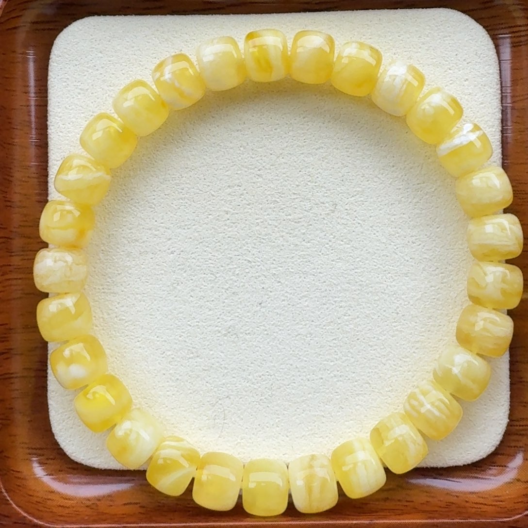 琥珀手链未镶嵌蜜蜡手串8mm福利价