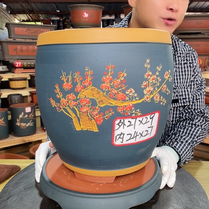 紫砂花盆工厂直发
