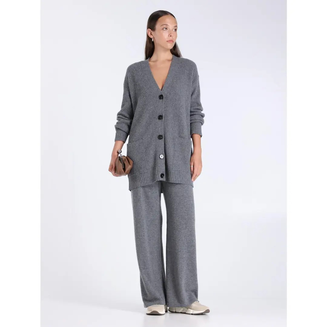 MaxMara【国现 专柜4800】女士秋冬羊毛针织长裤 Tennis 004