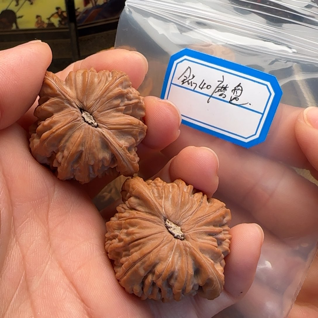 文玩核桃把件发发发