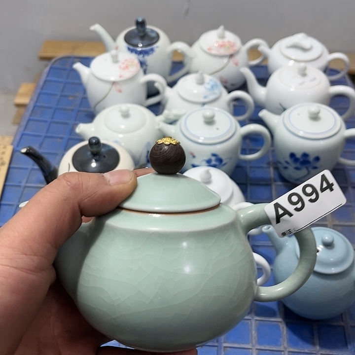 木***羽茶具默认微瑕瓷器、茶具、壶、摆件，介意勿拍 