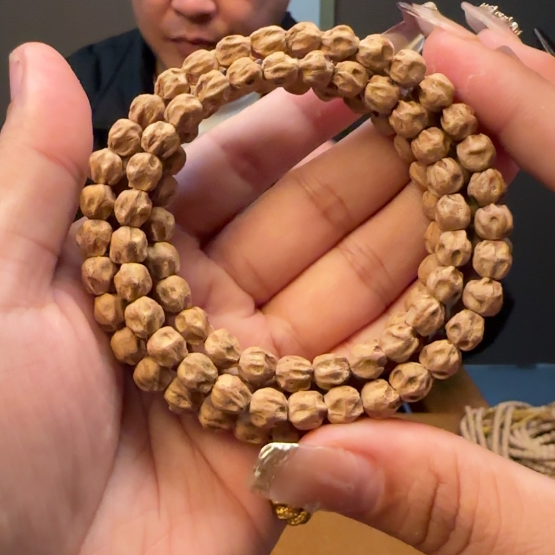 柏香籽/百香籽手串鳞甲6