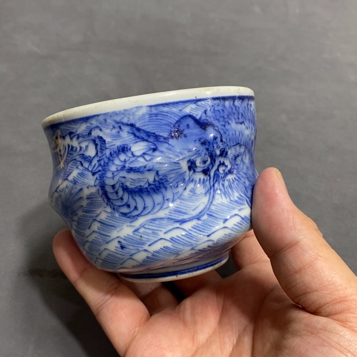 瓷片巴**货非常漂亮好看的花瓶