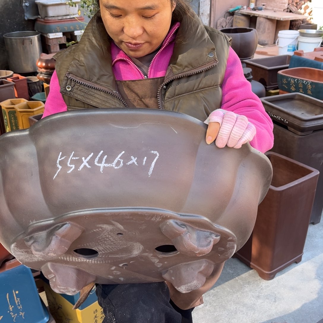 花盆紫砂盆景艺术