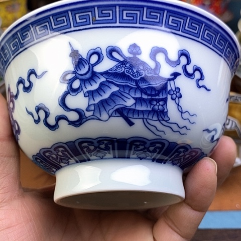 景德镇陶瓷藏式茶碗