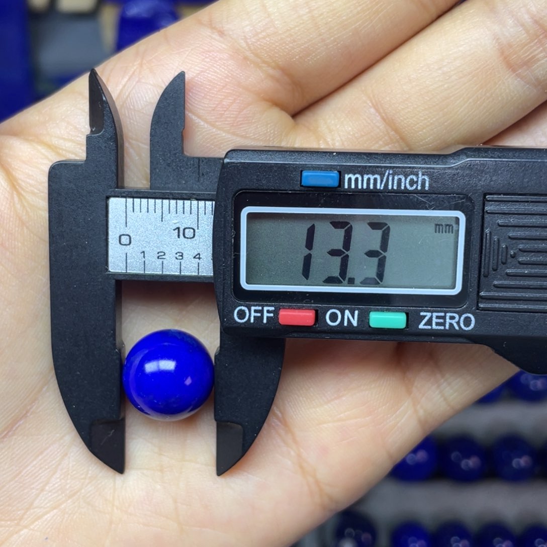 青金石13mm单珠未镶嵌
