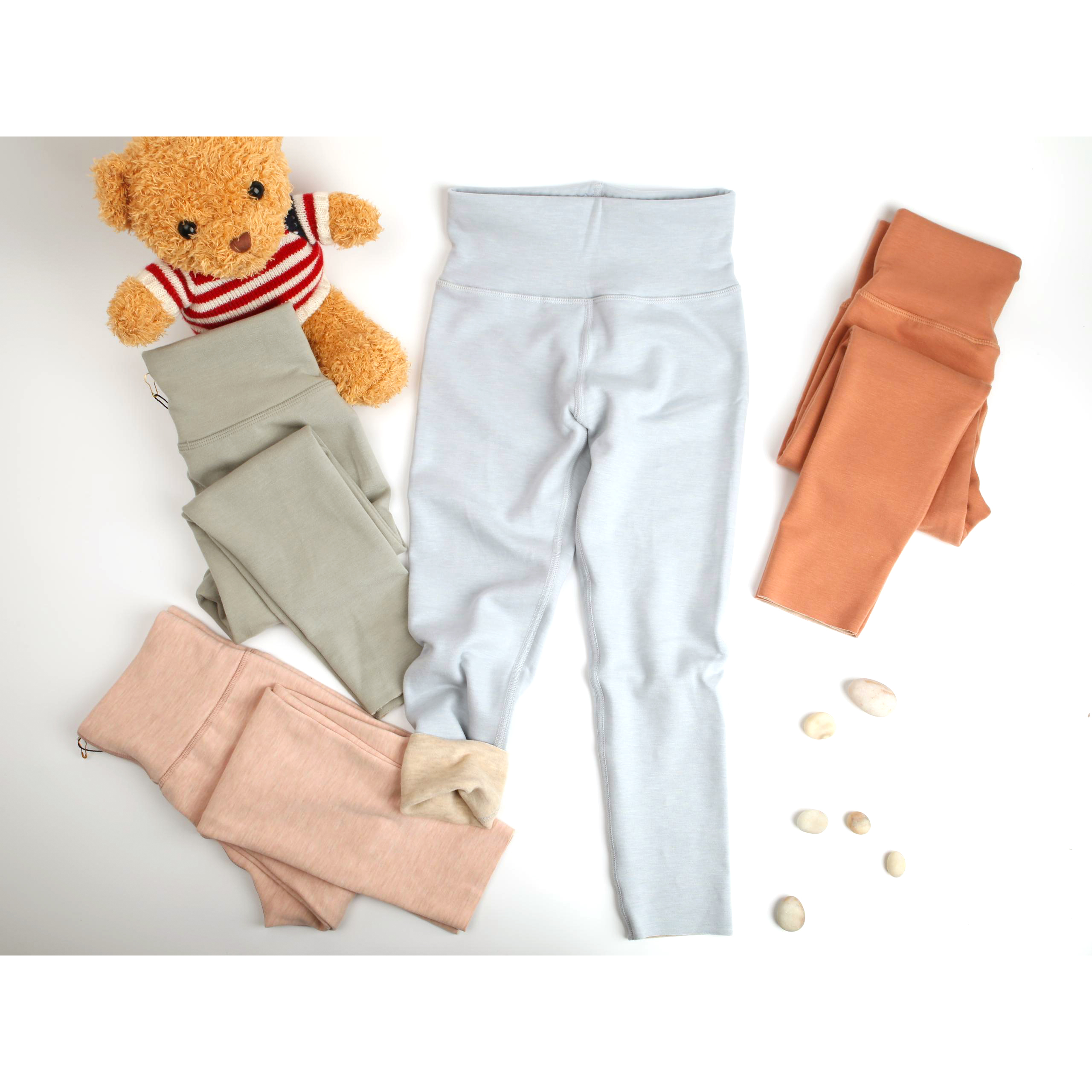 儿童蚕丝羴绒保暖裤YM008