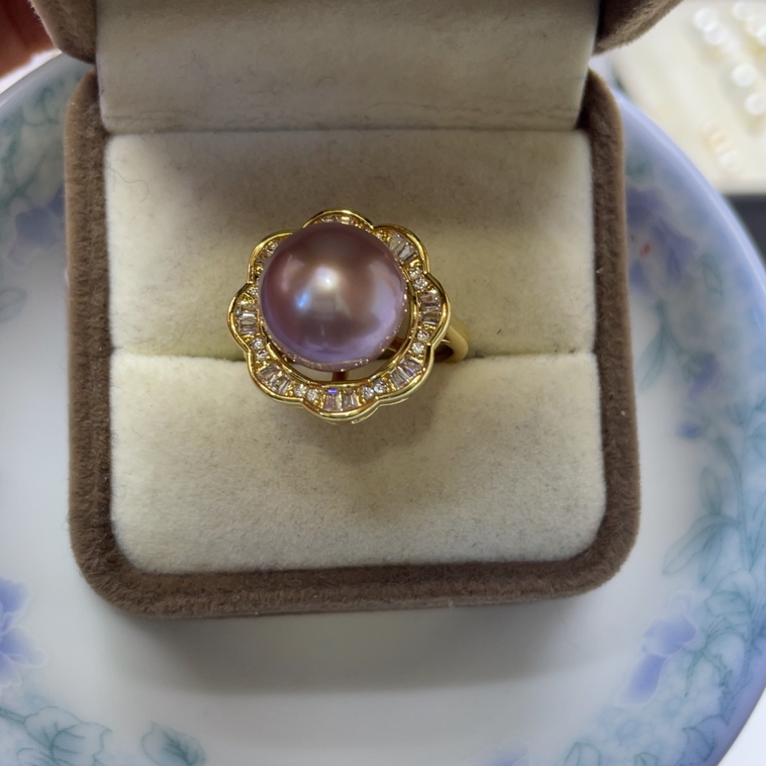 淡水珍珠戒指未镶嵌