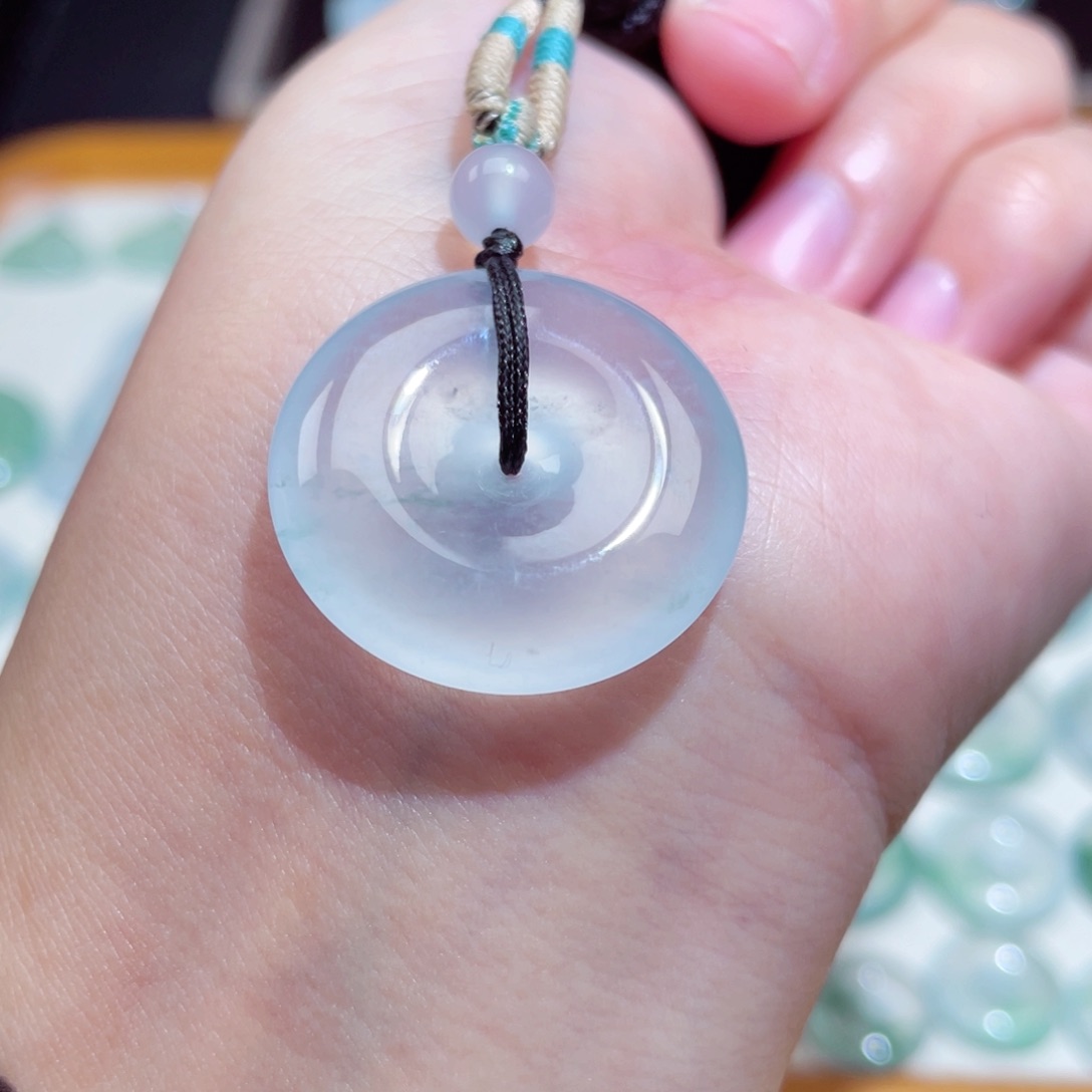 颈饰未镶嵌翡翠扣子