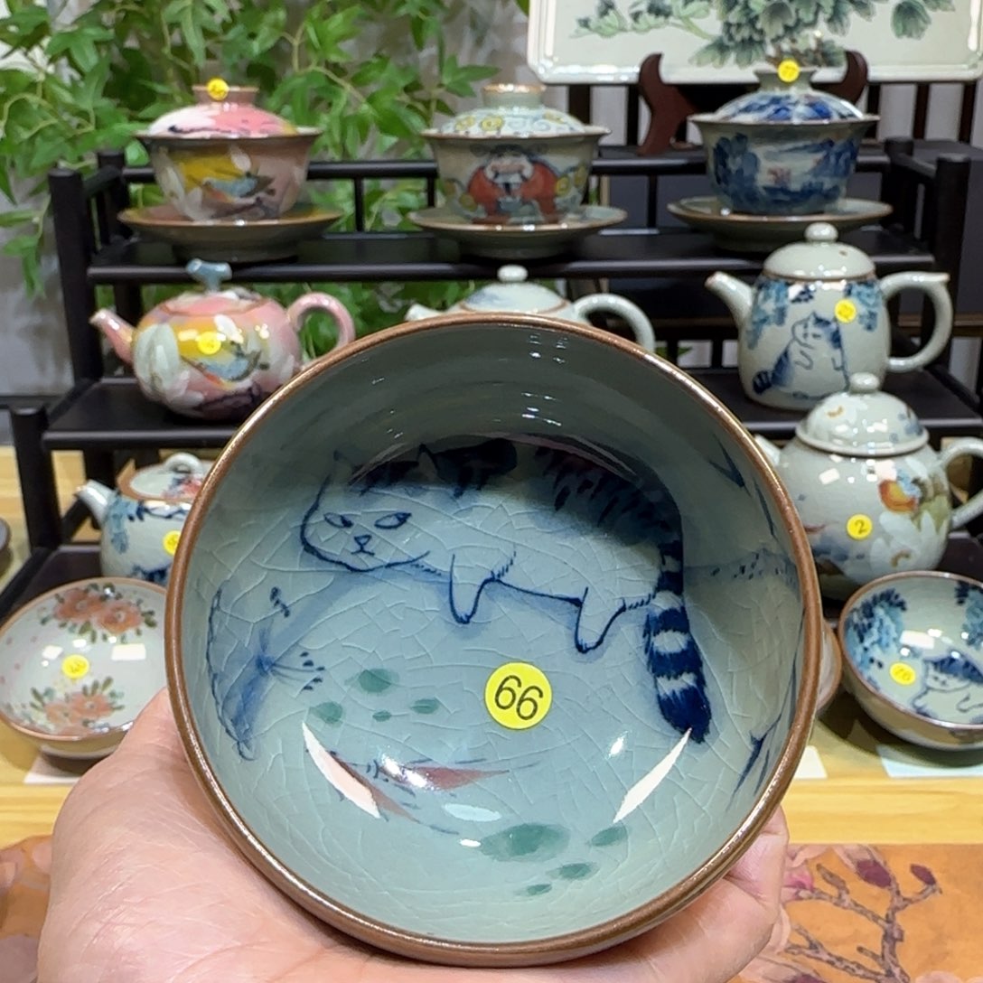 景德镇陶瓷手绘茶具