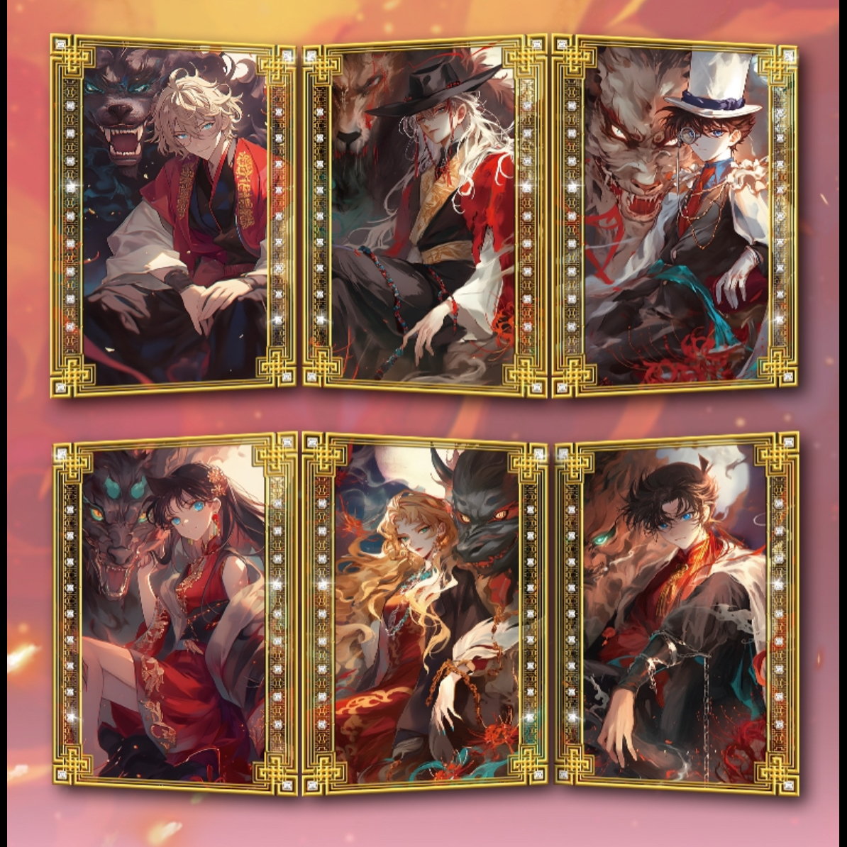 织然文创·月间之相  名侦探柯南全金属珐琅