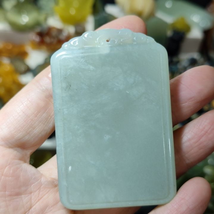 岫玉未镶嵌挂坠款式