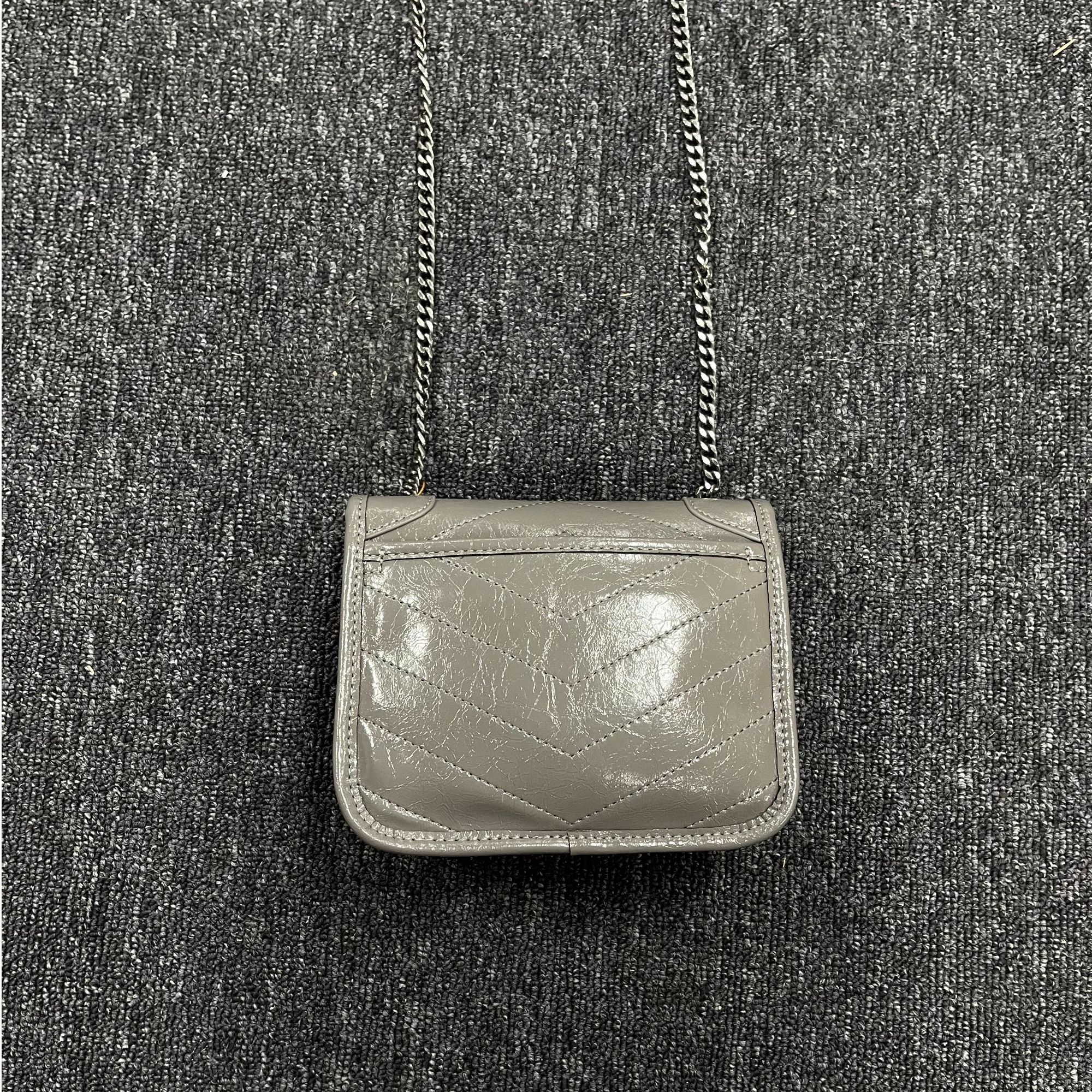 【灰色】百搭斜挎女包33121【A090】