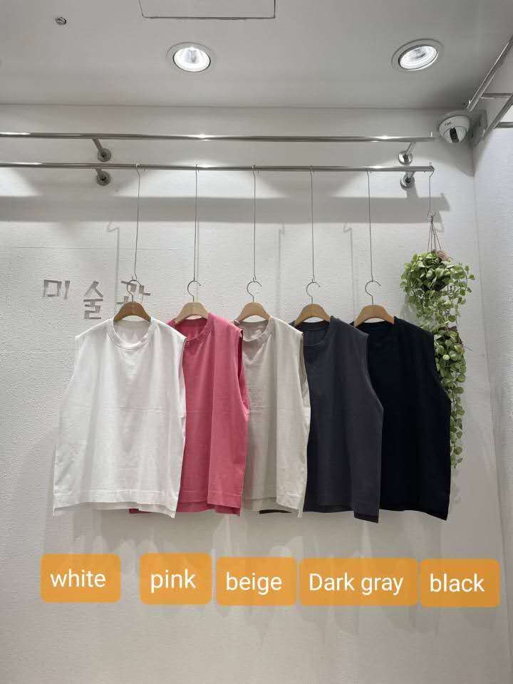 韩国正品/不支持退换/美术馆/无袖背心/0611