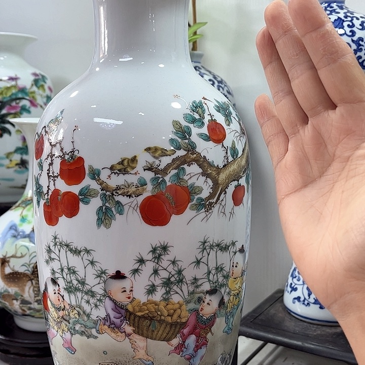 景德镇陶瓷花瓶摆件