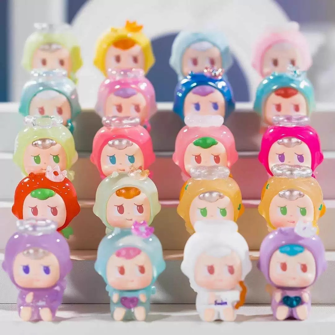 【拆盒】judee初代缤纷萌粒系列萌粒盲盒盲袋