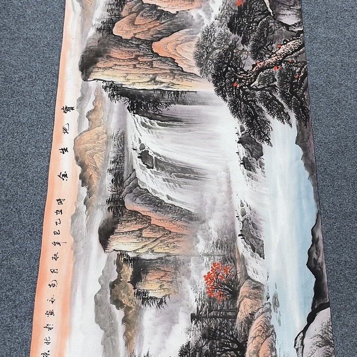 国画纯手绘国画作品