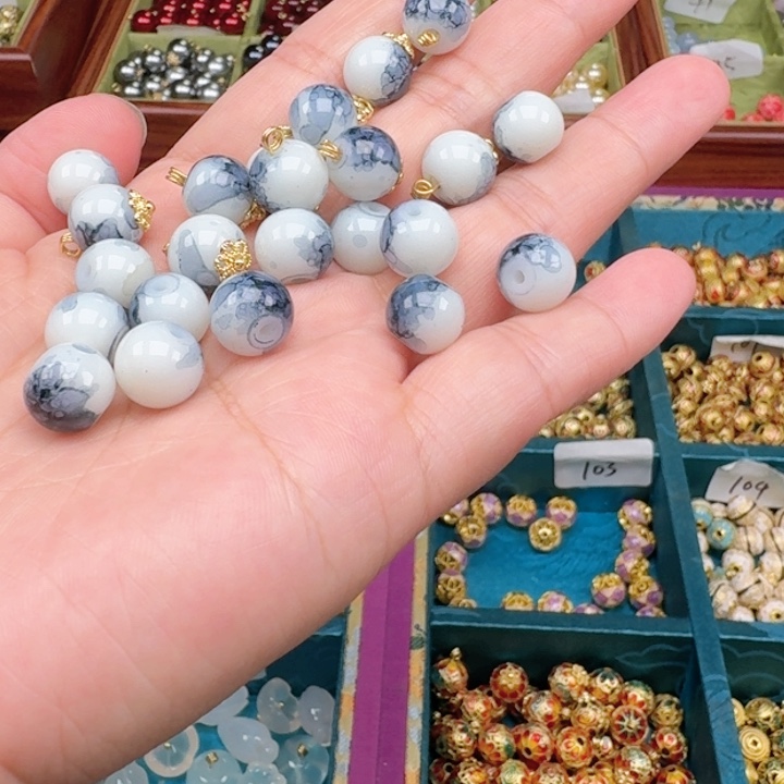 非遗传承手工圆珠扣
