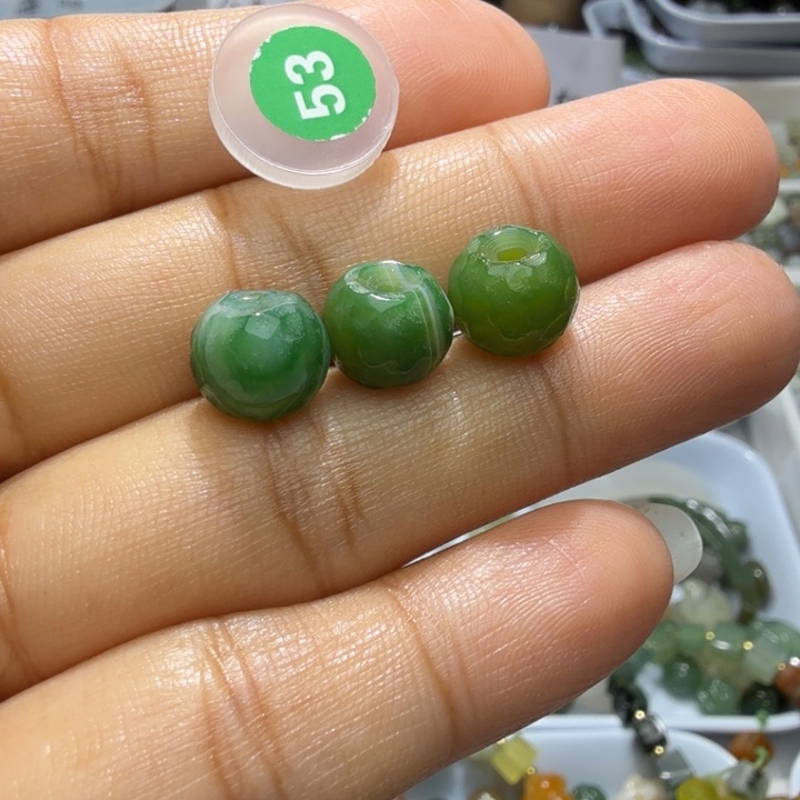 未镶嵌和田玉珠宝半成品