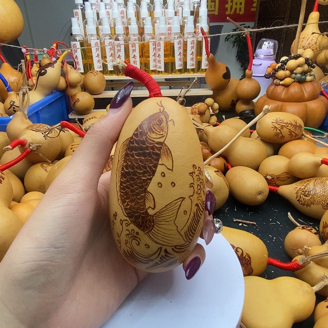 迷***｝香榧木葫芦工艺美术