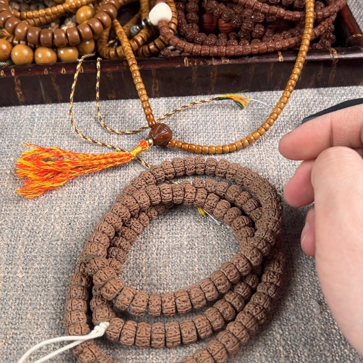 金刚菩提吊坠啥**儿切老树王108长串