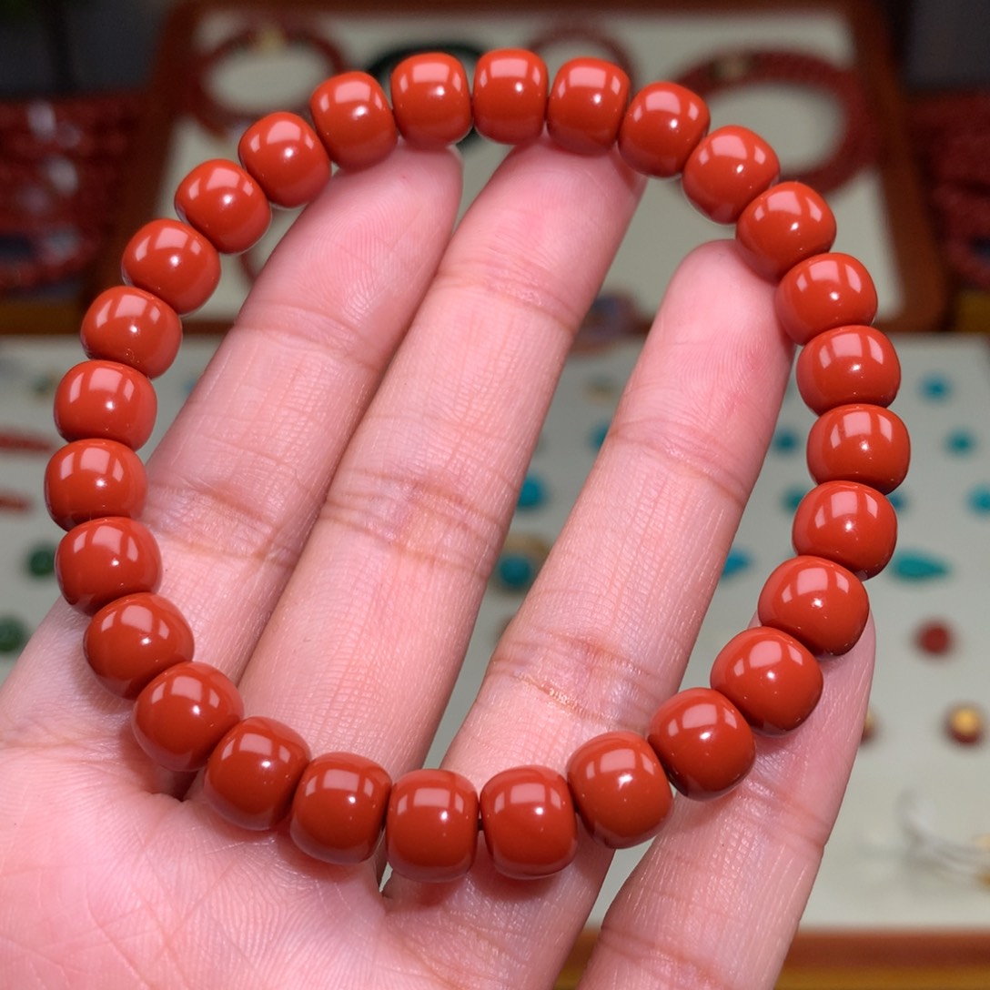 南红玛瑙颈饰未镶嵌