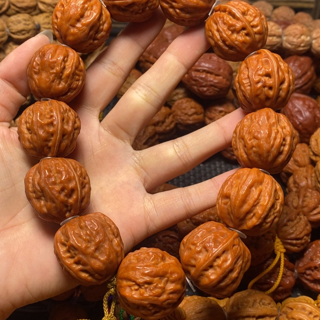 手串文玩核桃粗筋手持