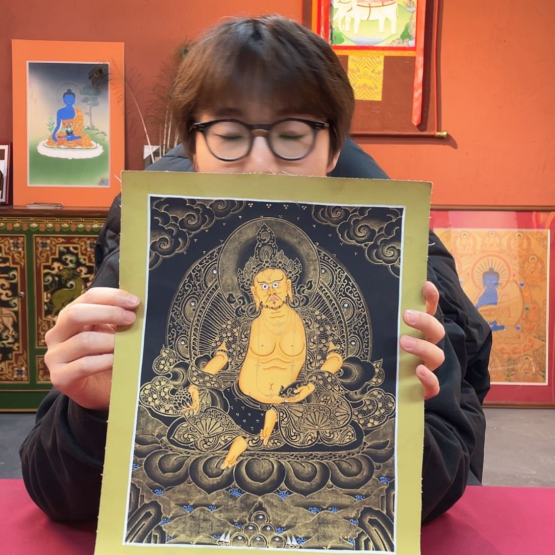 装裱画22×30黄财纯手绘