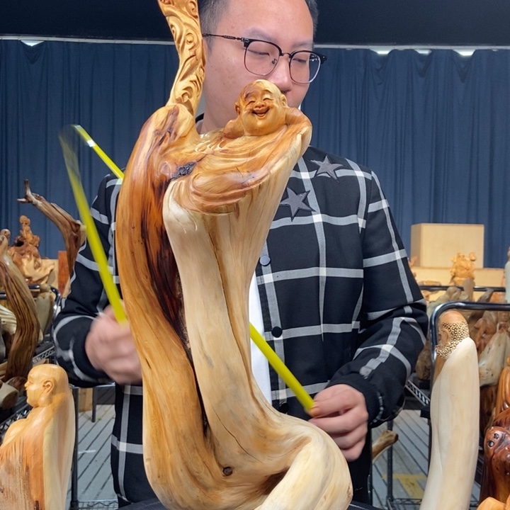 柏木（崖柏）随型摆件