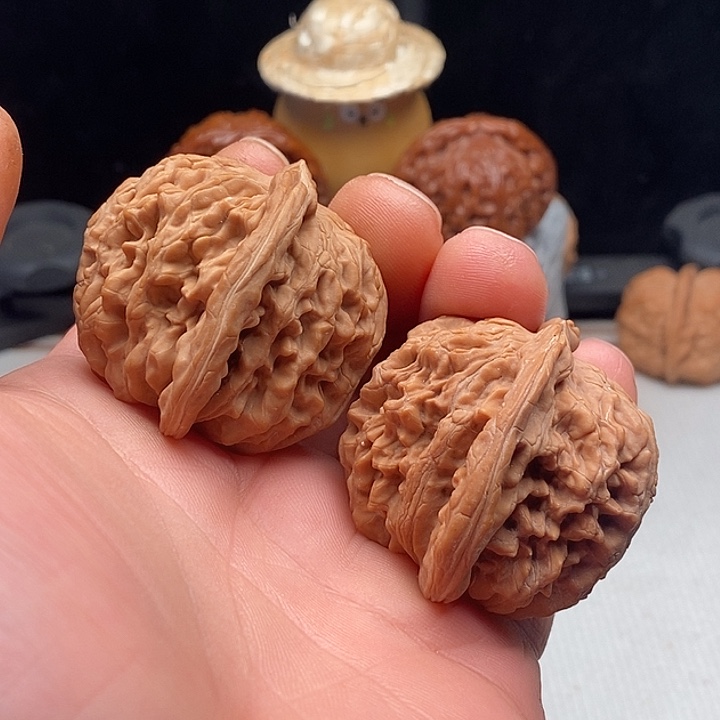 吊坠文玩核桃43四座楼