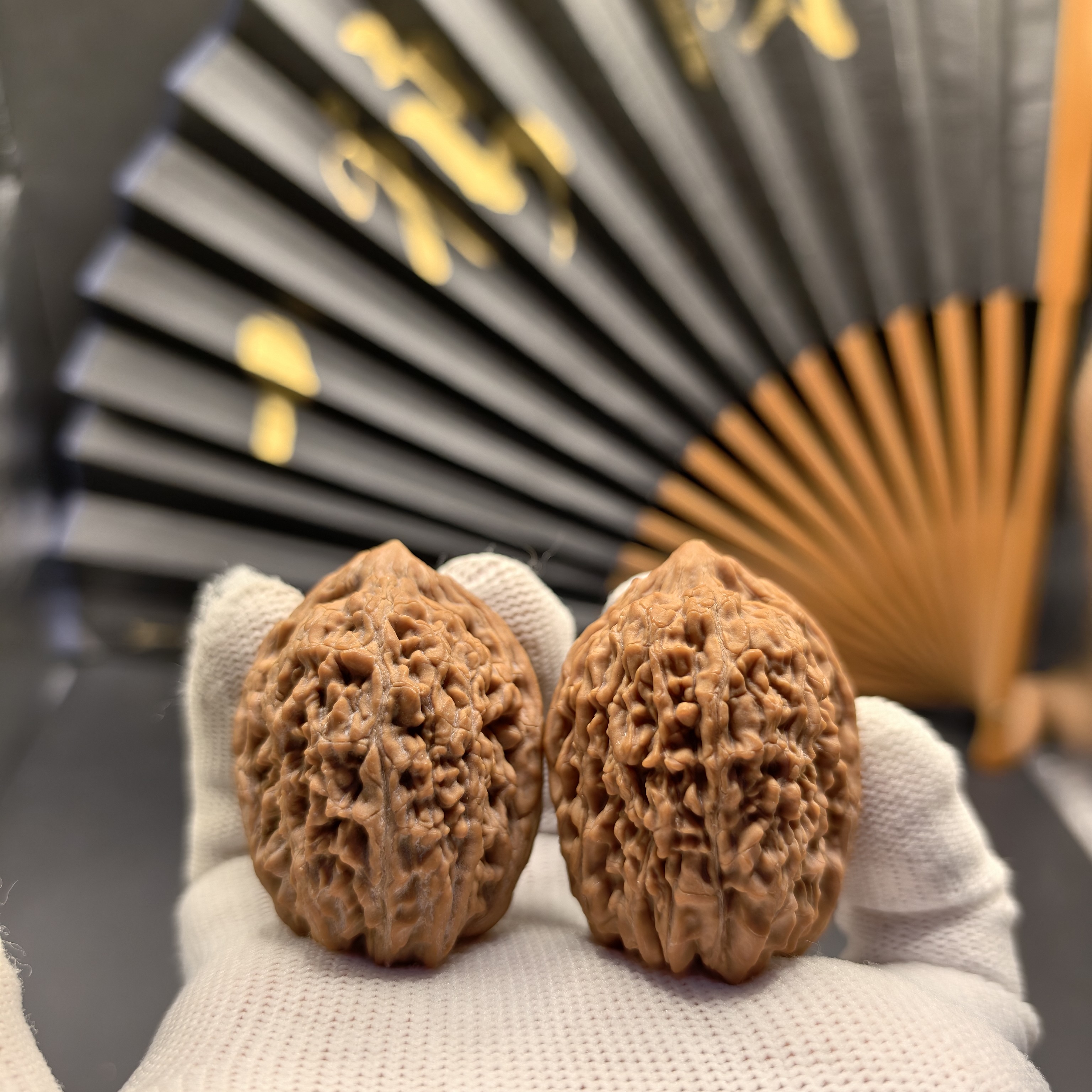 d3402全品精选大蒜头狮子头34/38/45 新果油性天然原生态文玩核桃