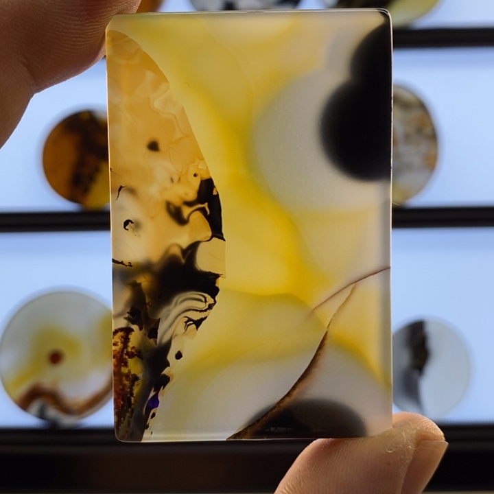 玛瑙/玉髓合金颈饰