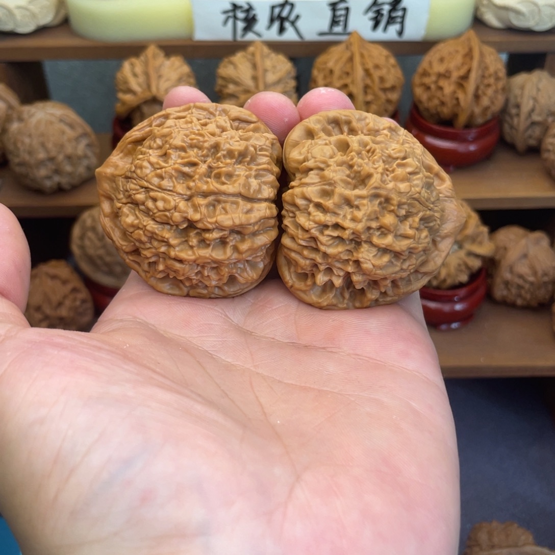 4***4文玩核桃吊坠官帽48