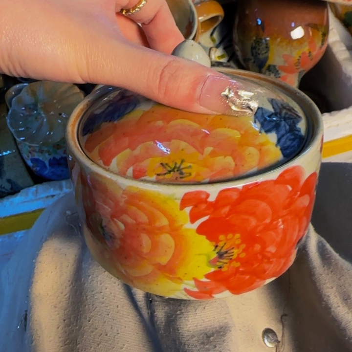 瓷片景德镇陶瓷手工手绘