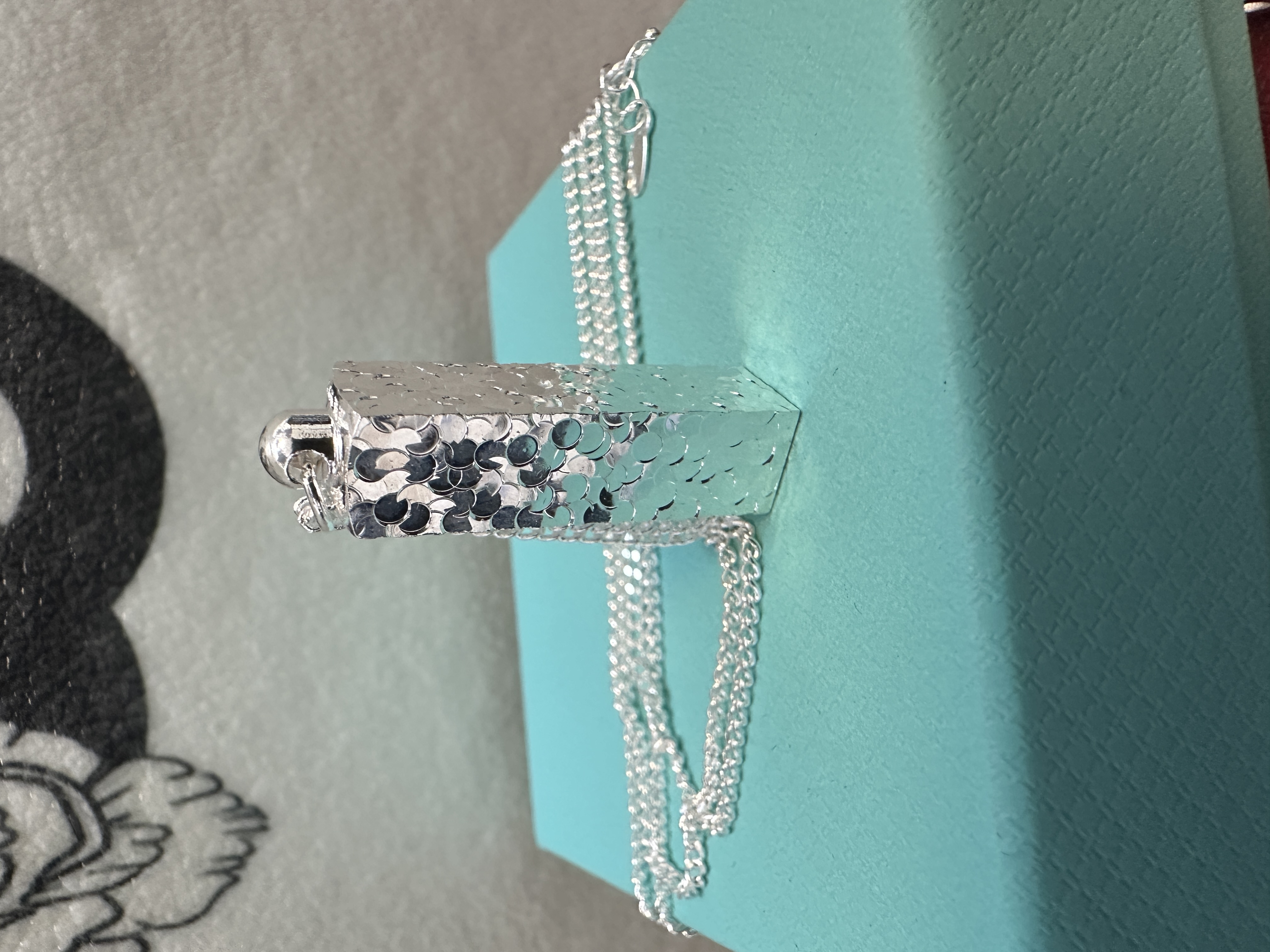 足银珐琅银制品 【清仓专属】轻职风女原创设计四方来财款式 