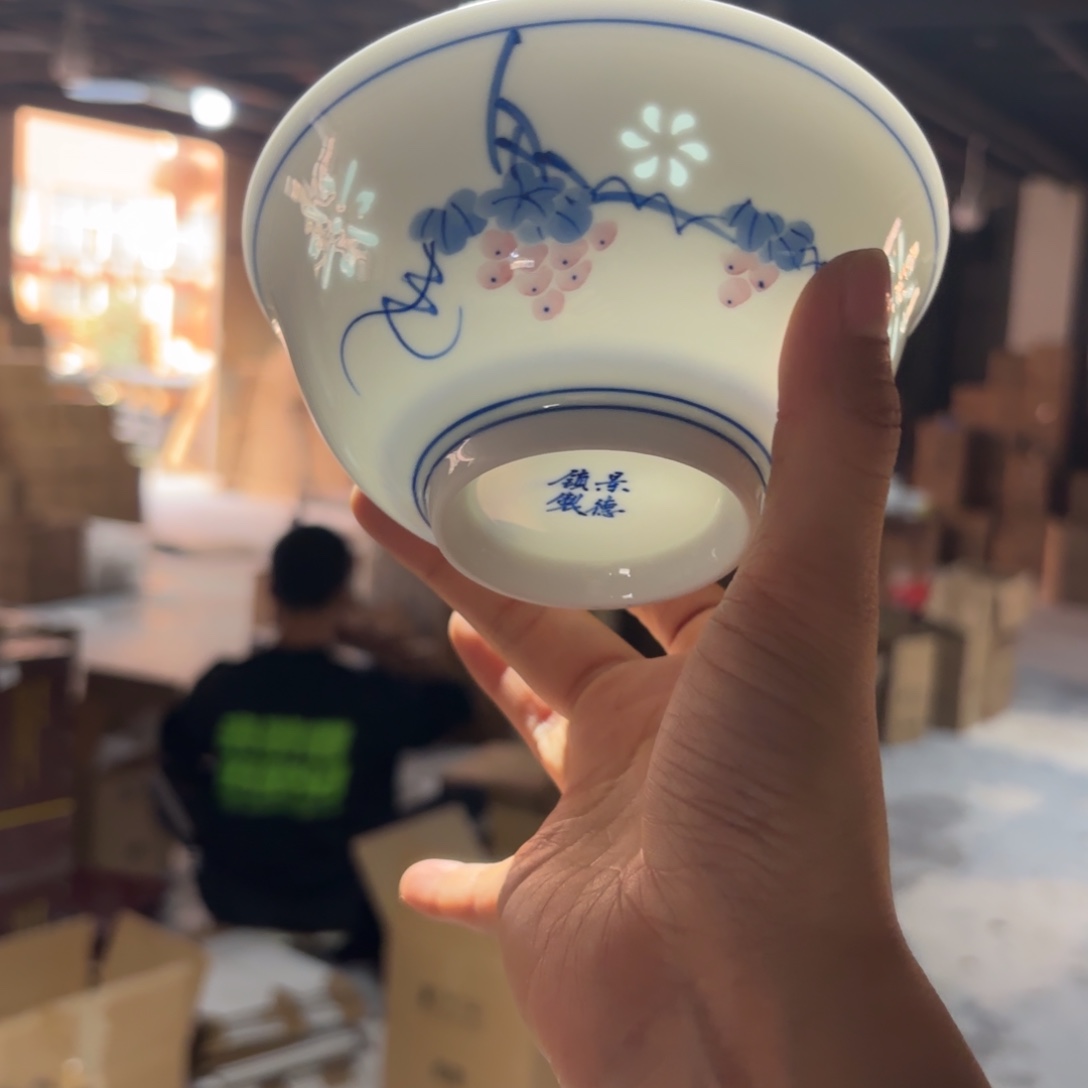 玉瓷景德镇陶瓷两只好的