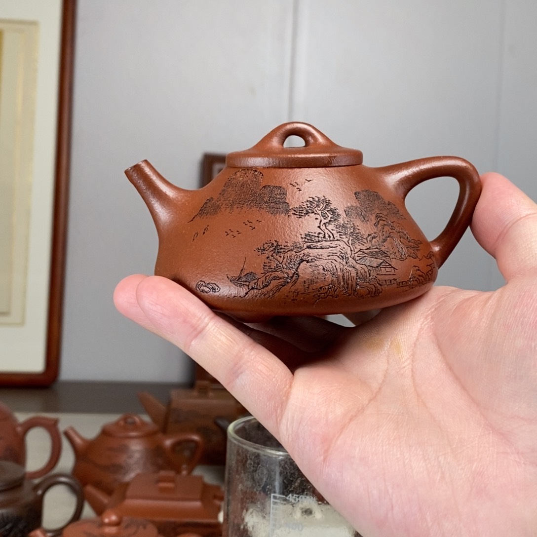 茶壶紫砂原矿泥料传统工艺制作