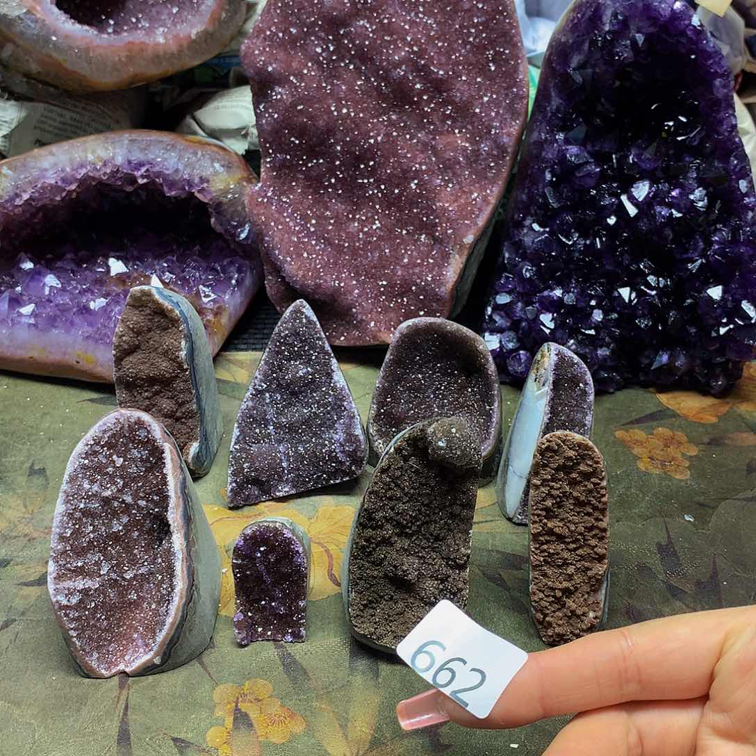 紫晶大型摆件（非配饰）未镶嵌