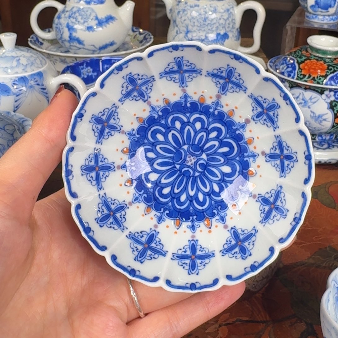 青樵轩十二花棱宝相花