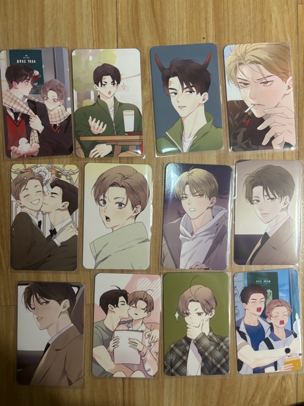 正版韩漫四周恋人小卡抽抽乐包邮