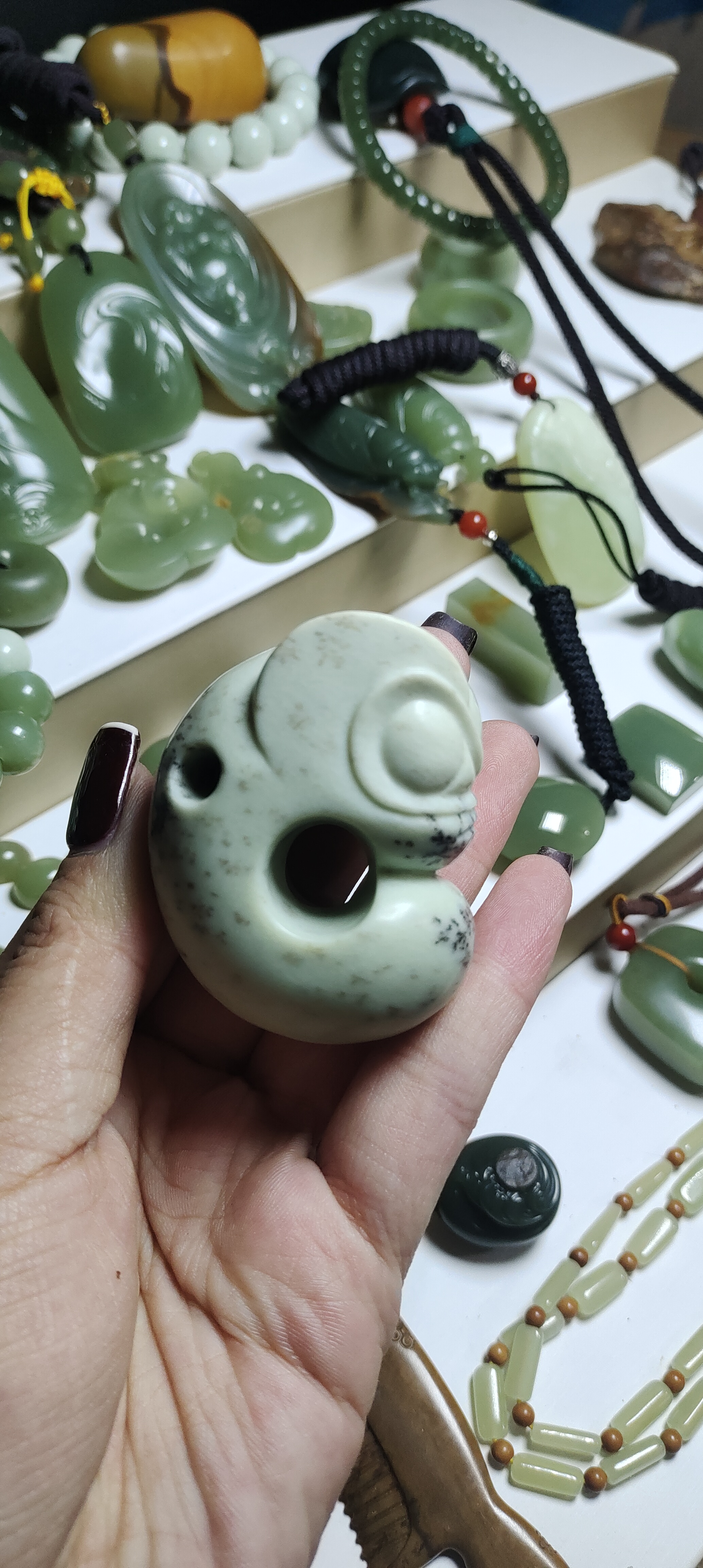 析木河磨玉椴树林玉猪龙