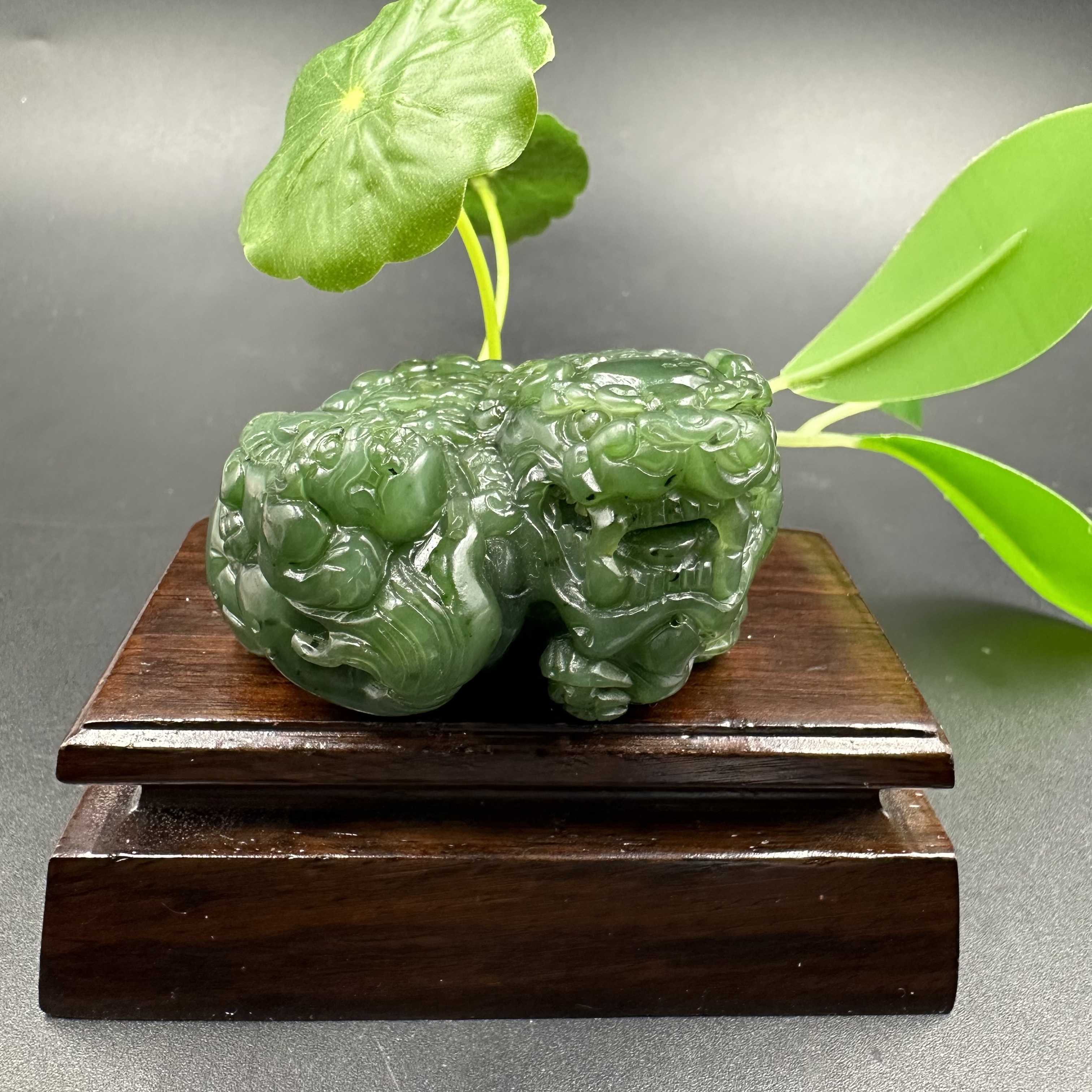 A1695 和田玉手把件 WXG40404004